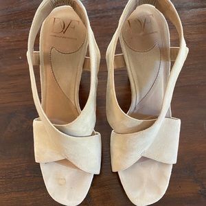 DVF Zia Suede Heels